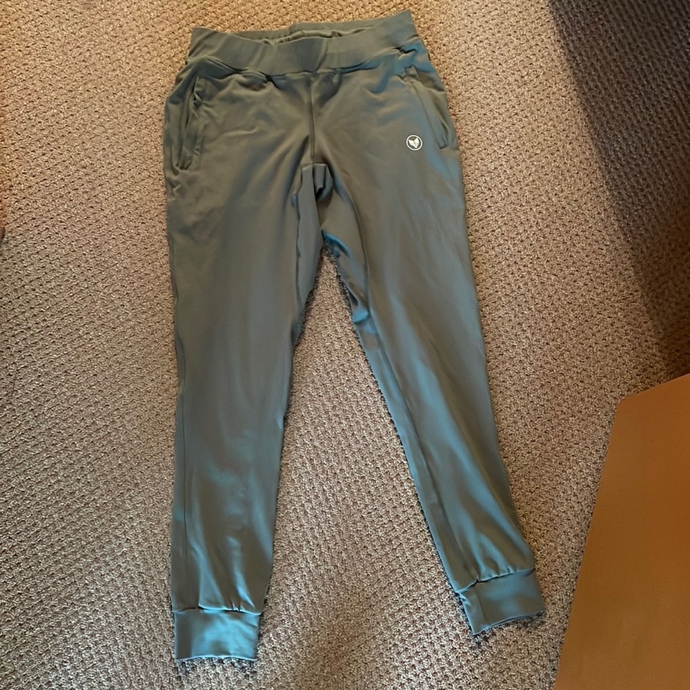 Alpha forward green leggings